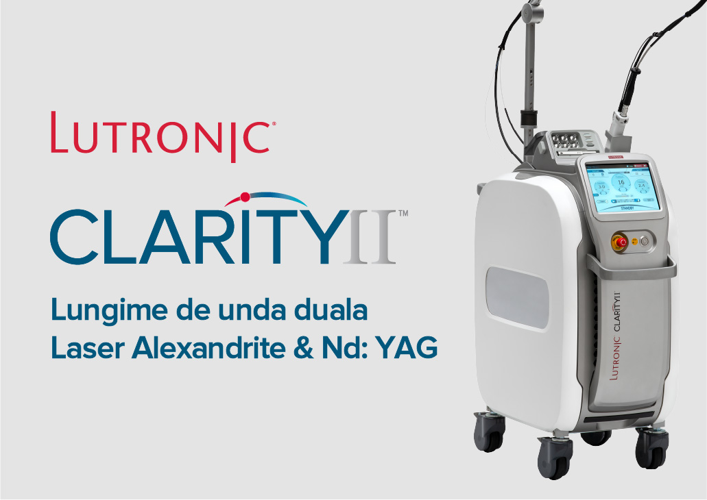 Aparat Laser Alexandrite si Nd:YAG Clarity II pentru Medici Dermatolgi