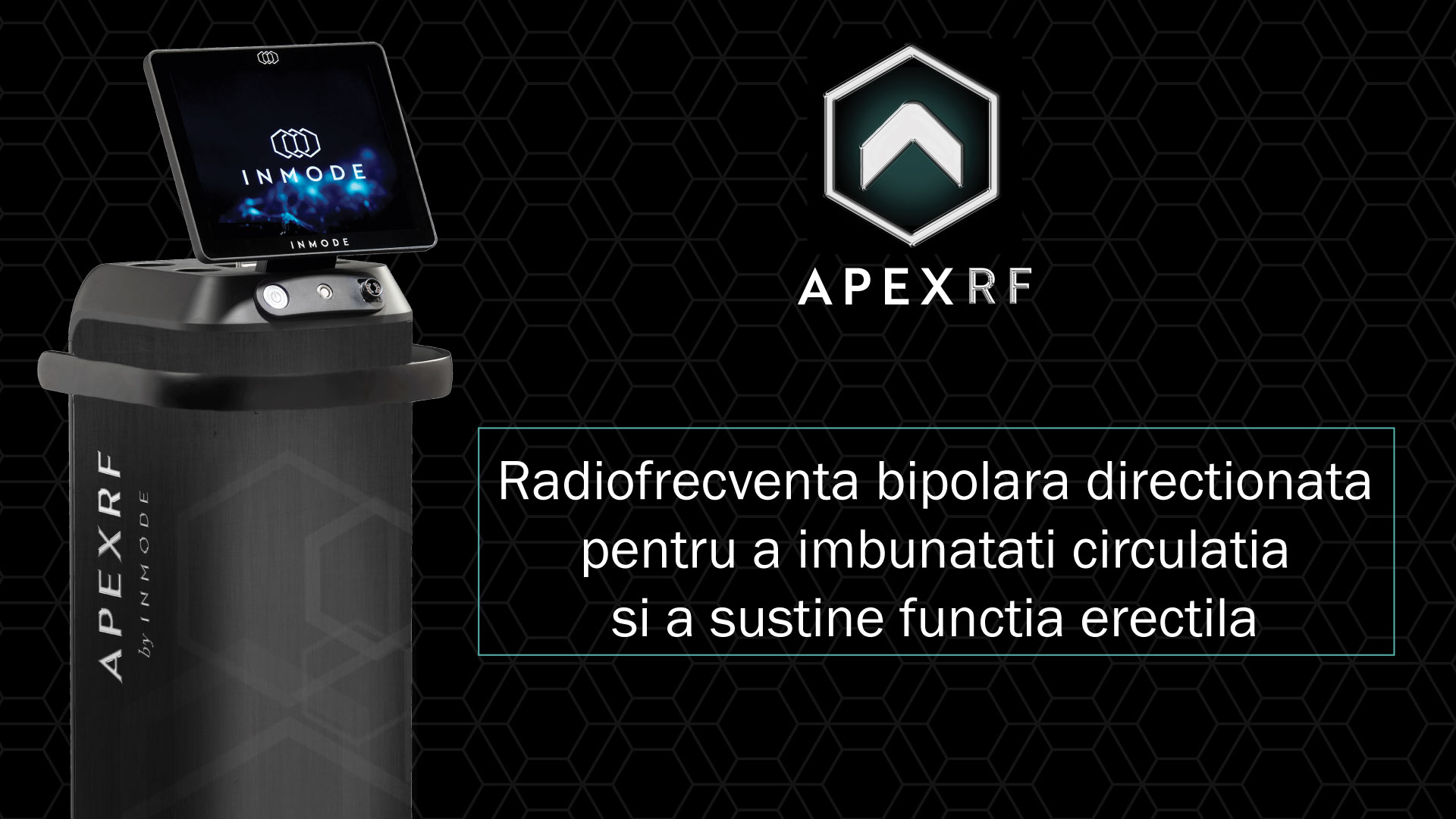 Apex RF de la InMode – Solutia moderna, non-invaziva pentru tratarea disfunctiei erectile